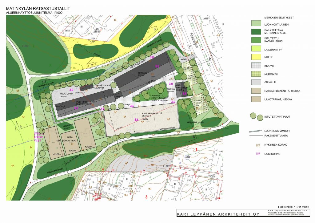 Etelä-Espoon ratsastuskoulu (Matinkylä, Espoo) – Kuva 1 – Leppänen Arkkitehdit
