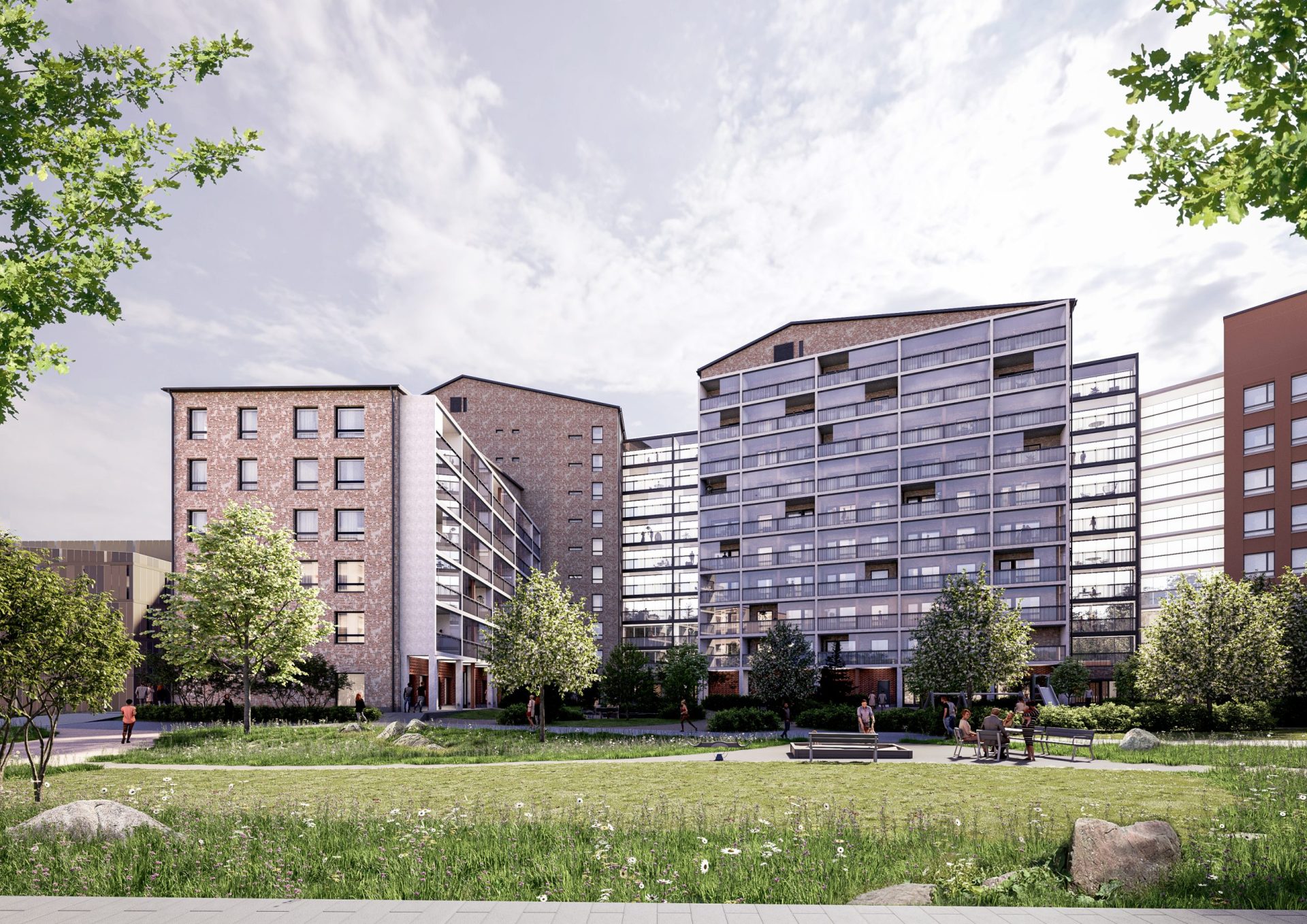 As Oy Niittyportti 16 under construction – Image 2 – Leppänen Architects