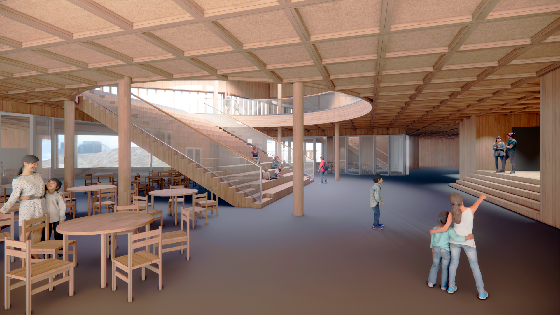 Merirastila Community Center Competition – Image 1 – Leppänen Architects